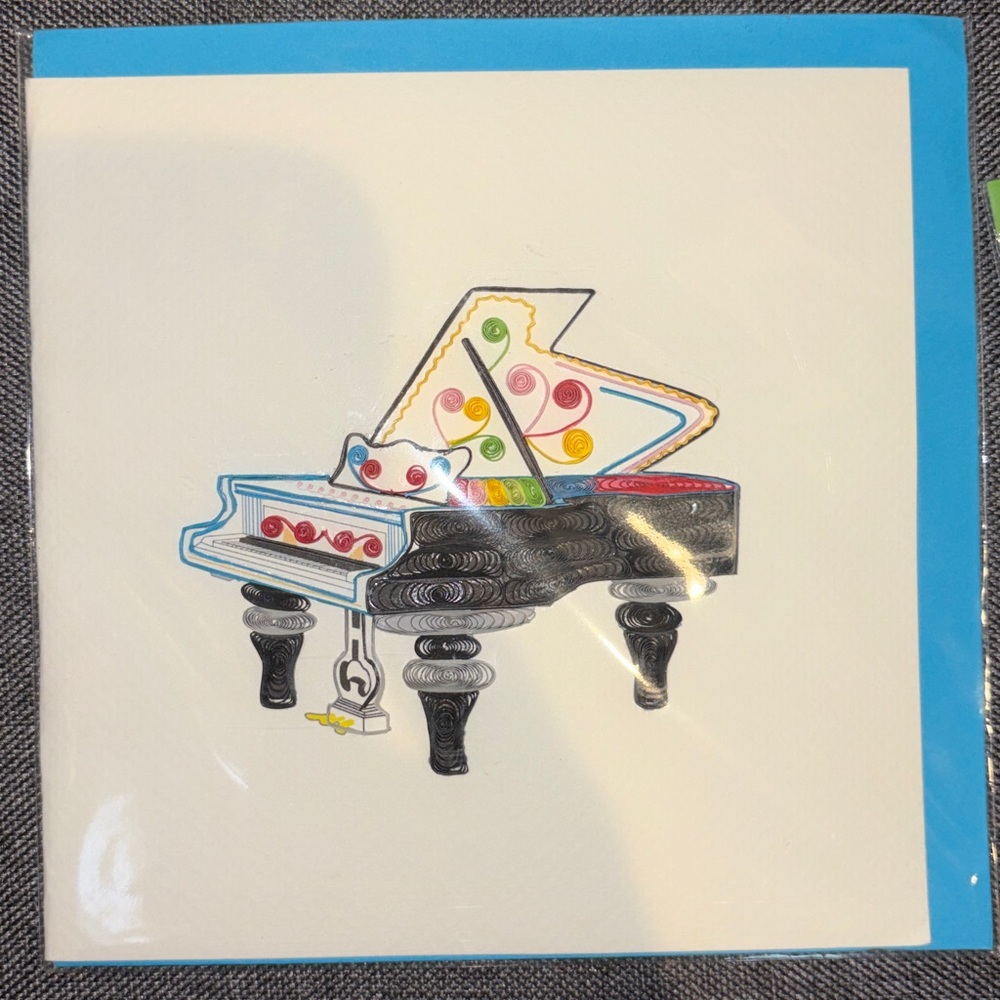 Colorful Musical Note Treble Clef and Piano Set - Picture 6 of 7